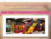 Tablet Screenshot of bug-a-lugs.com.au